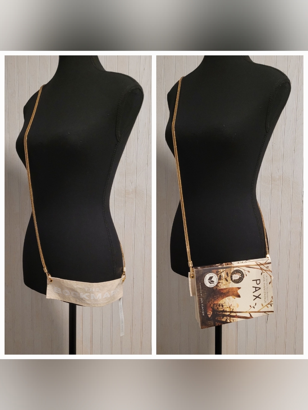 The Bookmark by Corine Marie Viral Book Carrier Crossbody One Size